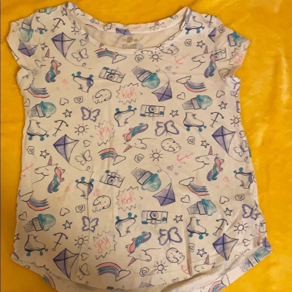 Girls unicorn shirt